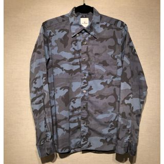 ユニフォームエクスペリメント(uniform experiment)のuniform experiment shirt シャツ ブルーカモ 迷彩(シャツ)