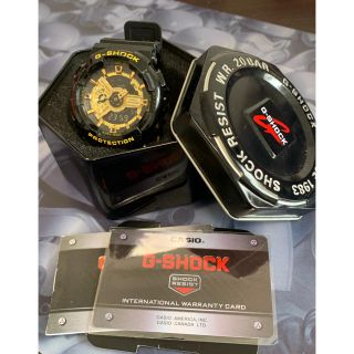 ジーショック(G-SHOCK)のG-SHOCK ゴールドブラック(腕時計(デジタル))