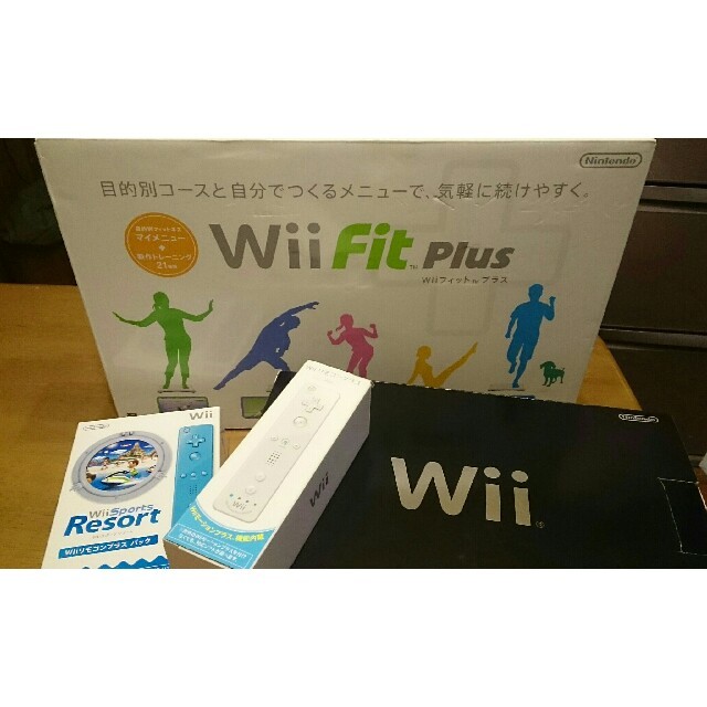 Wii 本体・Wii Fit Plus 等 別売可