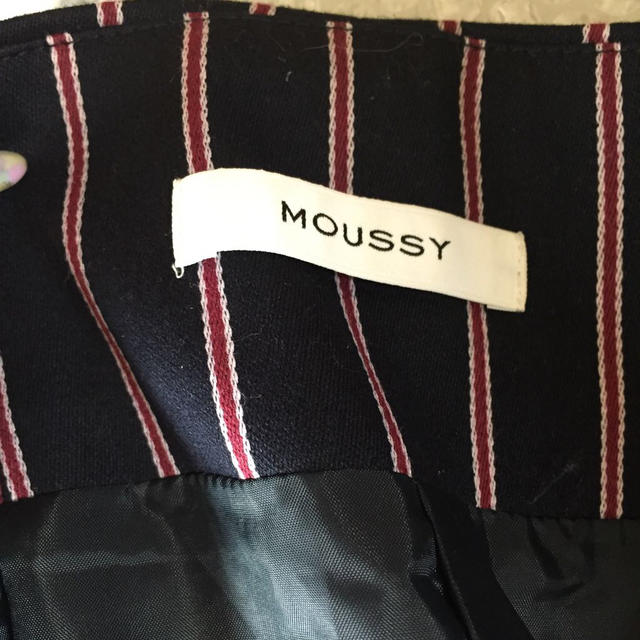 moussy(マウジー)のマウジー ストライプ タイト スカート レディースのスカート(ひざ丈スカート)の商品写真