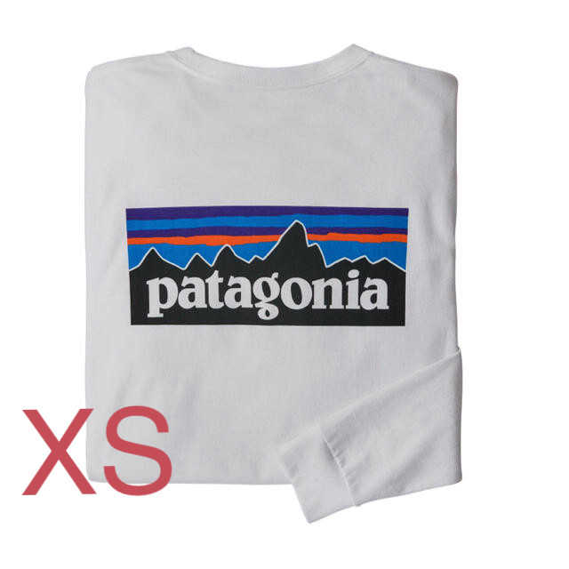 patagonia ロングスリーブ p-6ロゴ レスポンシビリティメンズ