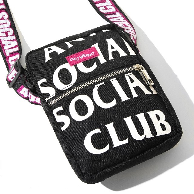 確実正規☆It's The Remix Black Side Bag☆assc