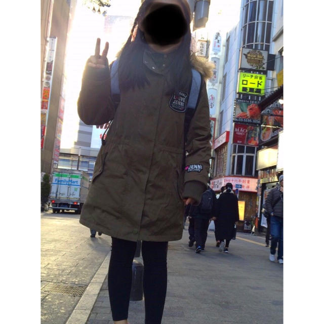 JENNI(ジェニィ)のJENNIモッズコート キッズ/ベビー/マタニティのキッズ服女の子用(90cm~)(コート)の商品写真