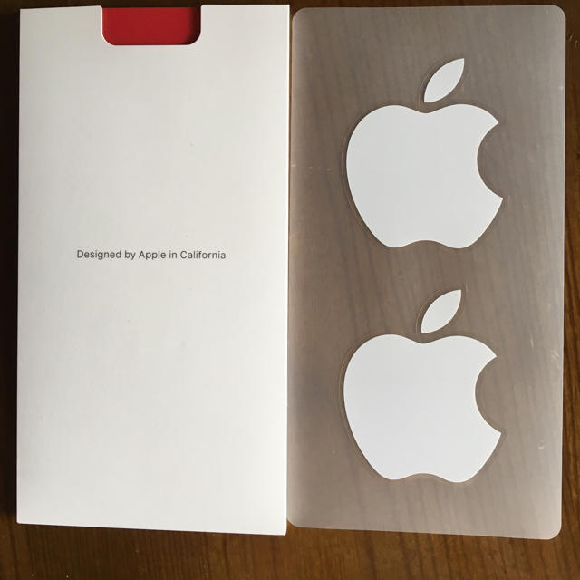 Apple(アップル)のアップル ステッカー スマホ/家電/カメラのスマホアクセサリー(その他)の商品写真