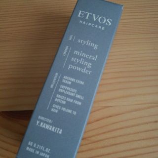 エトヴォス(ETVOS)のエトヴォス　ミネラルスタイリングパウダー(ヘアケア)