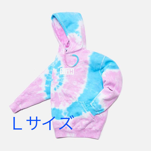 kith treats swirl hoodie パーカー　Ｌサイズパーカー