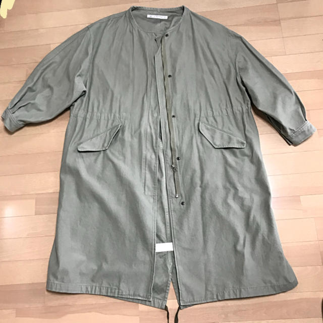 バックサテン クルーモッズコート journal standard luxe www