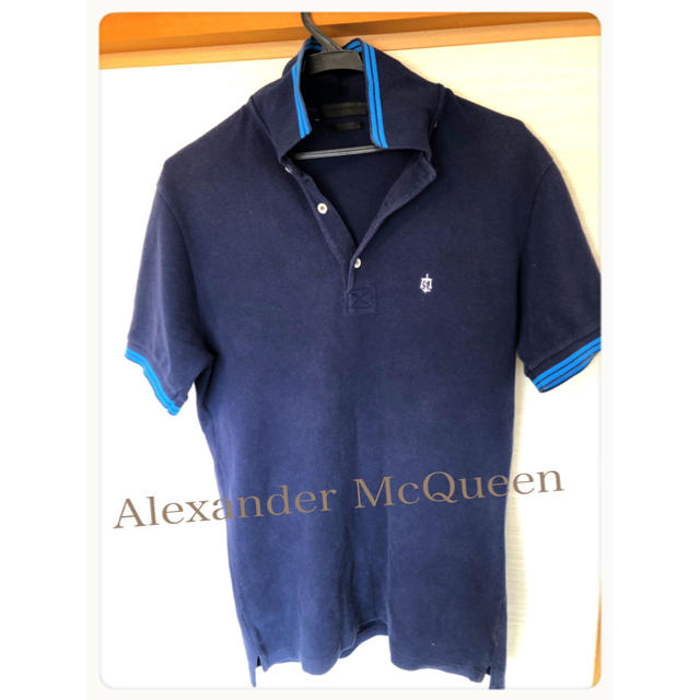Alexander McQueen(アレキサンダーマックイーン)の【Alexander McQueen】アレキサンダーマックイーンポロシャツ メンズのトップス(ポロシャツ)の商品写真