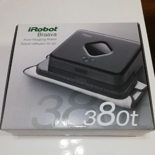 アイロボット(iRobot)のiRobot braava ブラーバ 380t ブラック(掃除機)