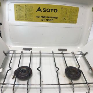 soto ツーバーナー st-n525(ストーブ/コンロ)