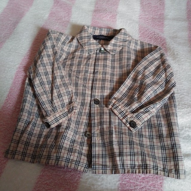 BURBERRY(バーバリー)のBURBERRYベビーシャツ キッズ/ベビー/マタニティのベビー服(~85cm)(シャツ/カットソー)の商品写真