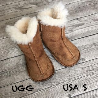 アグ(UGG)のUGG  ムートンブーツ  ブラウン  1歳(ブーツ)