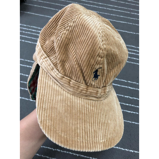 POLO RALPH LAUREN(ポロラルフローレン)の専用です。POLO Ralph Lauren コーデュロイキャップ 54cm キッズ/ベビー/マタニティのこども用ファッション小物(帽子)の商品写真