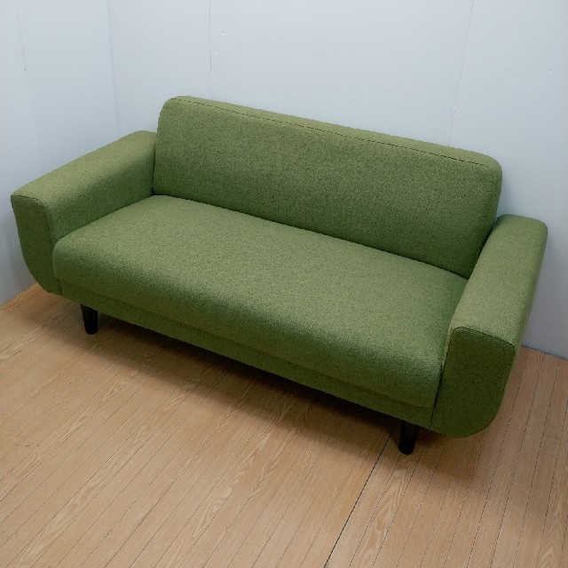 ニトリ - あすみ様専用ソファ グリーン 2人掛けソファ の通販 by ニトリ - あすみ様専用ソファ グリーン 2人掛けソファ の通販 by