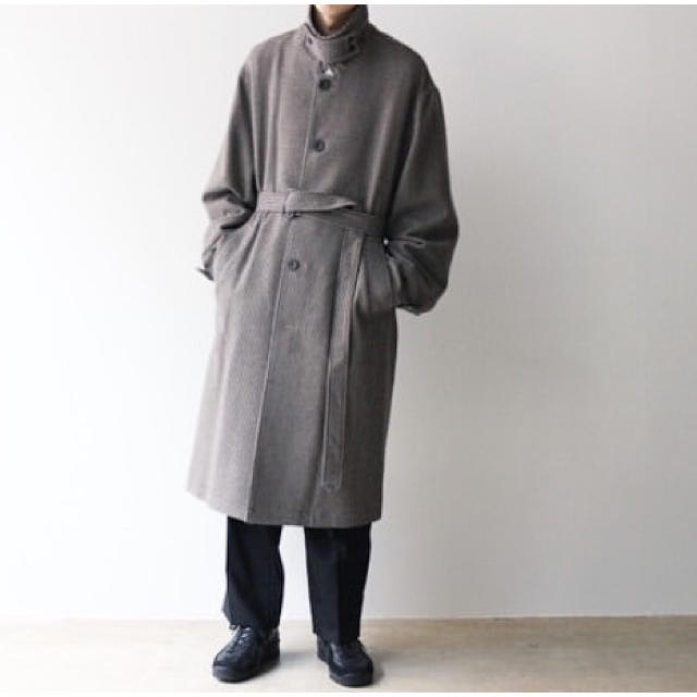 stein 19aw OVER SLEEVE INVESTIGATED COAT