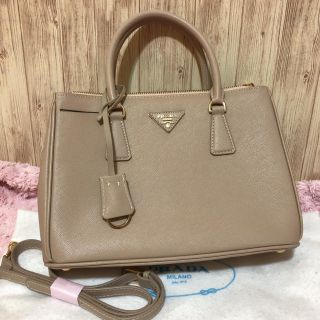 プラダ(PRADA)のPRADA サフィアーノ 2WAYバッグ(ショルダーバッグ)