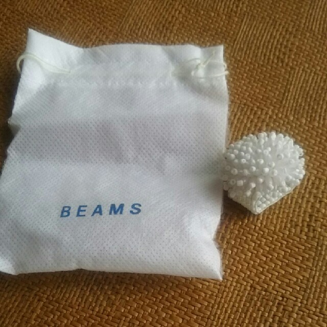 BEAMS(ビームス)のbeams ビーズ指輪 ホワイト レディースのアクセサリー(リング(指輪))の商品写真