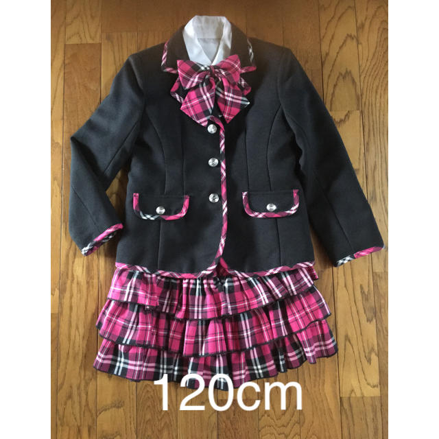 入学式  卒園式　スーツ キッズ/ベビー/マタニティのキッズ服女の子用(90cm~)(ドレス/フォーマル)の商品写真