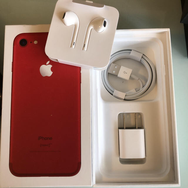 iPhone 7 Red 128 GB SIMフリー 2