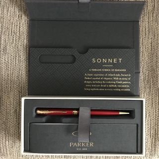 パーカー(Parker)のPARKER（パーカー）ソネット レッドGTボールペン(ペン/マーカー)