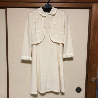 ユキトリイインターナショナル(YUKI TORII INTERNATIONAL)のユキトリイ ボレロ付きワンピース 白 女児用 140(ワンピース)