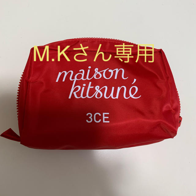 3ce(スリーシーイー)のポーチ　3ce MAISON KITSUNE レディースのファッション小物(ポーチ)の商品写真