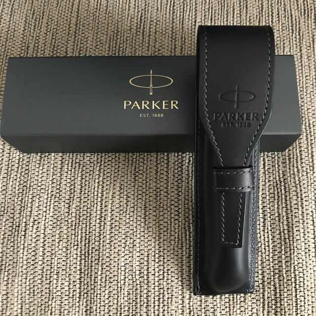 パーカー PARKER ペンケース ジズィ レザーペンポーチ ブラック