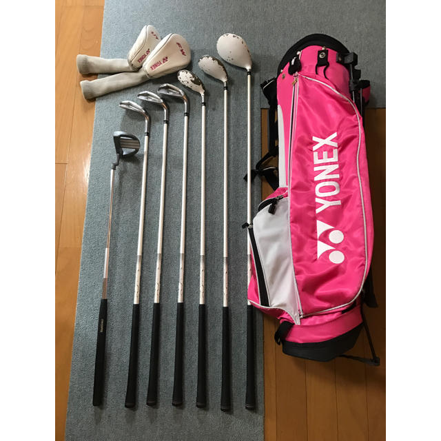 YONEX(ヨネックス)の〔432440様専用〕ジュニアゴルフクラブセット 送料込 スポーツ/アウトドアのゴルフ(クラブ)の商品写真