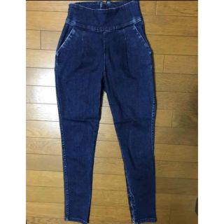 スライ(SLY)のsly ハイウエストテーパードデニムパンツ moussy ungrid zara(デニム/ジーンズ)