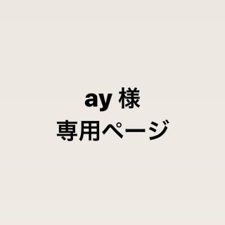 ay様 専用ページ(その他)