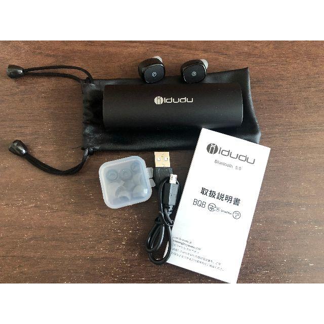 X'mas値下げ!! 完全 ワイヤレス イヤホン Bluetooth 防水&防汗 スマホ/家電/カメラのオーディオ機器(ヘッドフォン/イヤフォン)の商品写真