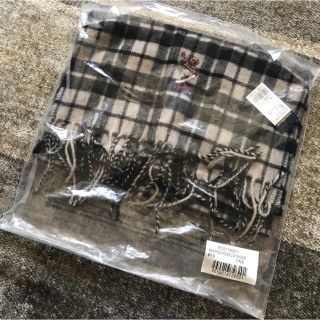 ポロラルフローレン(POLO RALPH LAUREN)の新品未使用タグ付き ラルフローレン ポロベア チェック柄 マフラー ストール(マフラー)