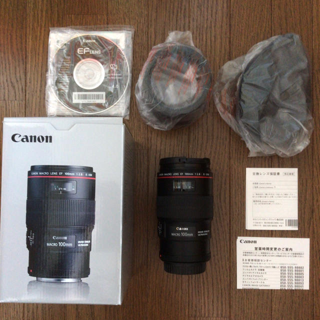 Canon EF100mm f2.8L マクロ IS USM 極上美品