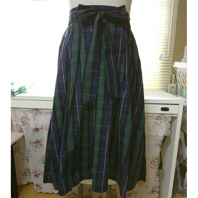 ikka(イッカ)のらん様専用 フレアースカートお値下げしました。 レディースのスカート(ひざ丈スカート)の商品写真