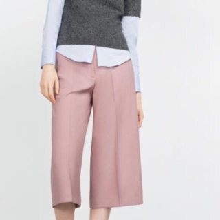 ザラ(ZARA)のZARA ガウチョ(クロップドパンツ)