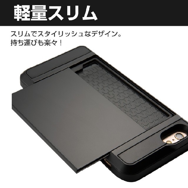 Suicaや定期を収納 Iphone スマホ カバー スライド式 アイフォンの通販 By にっき S Shop ラクマ