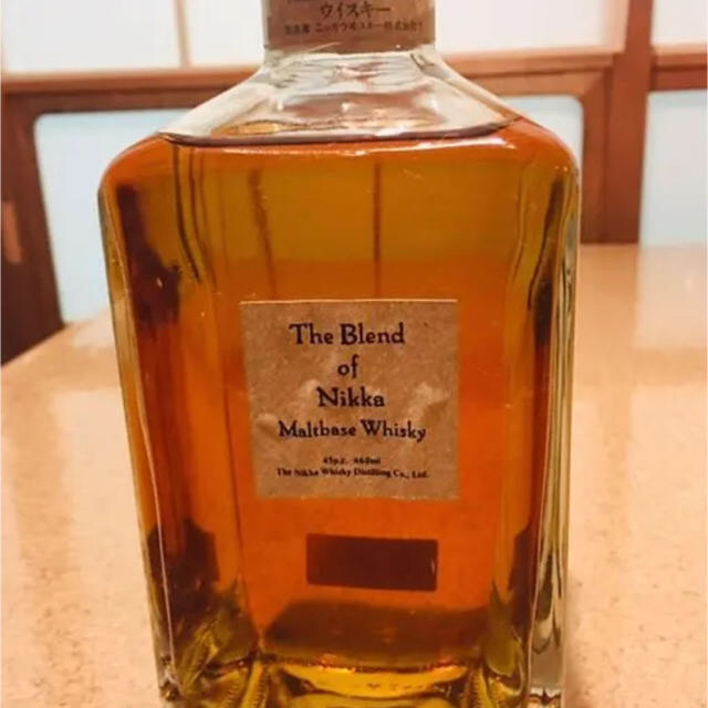 the blend of nikka maltbase whisky古酒