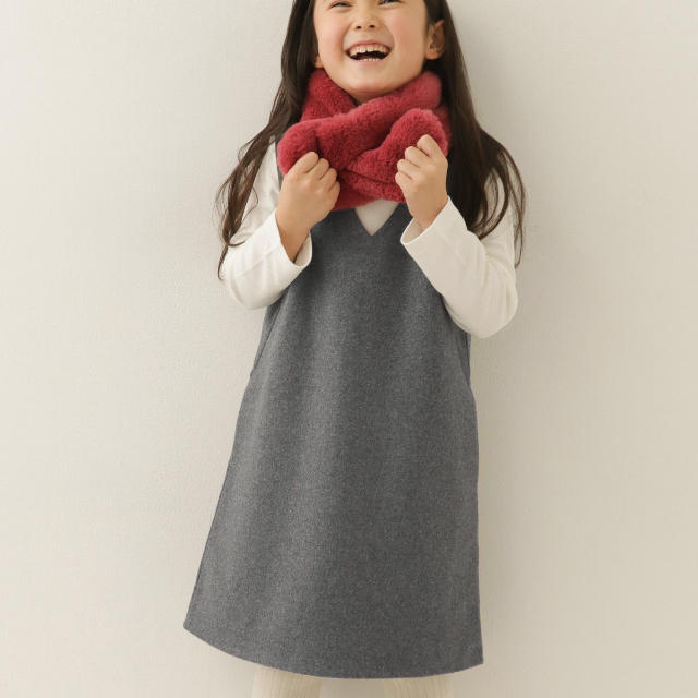 URBAN RESEARCH DOORS(アーバンリサーチドアーズ)の専用☆URBAN RESEARCH DOORS ジャンパースカート キッズ キッズ/ベビー/マタニティのキッズ服女の子用(90cm~)(ワンピース)の商品写真