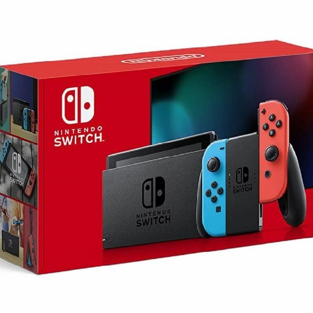 【新品・送料込】ニンテンドースイッチ本体 ネオンブルー/ネオンレッド