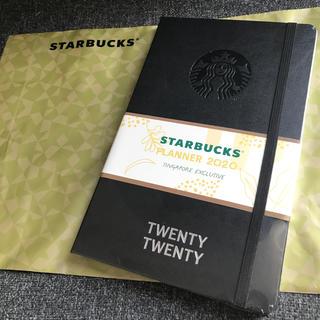 スターバックスコーヒー(Starbucks Coffee)のスタバ　モレスキン　2020年　手帳　スケジュール帳(カレンダー/スケジュール)
