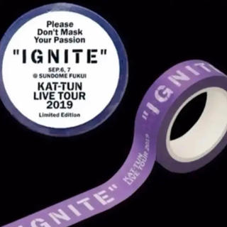 カトゥーン(KAT-TUN)のKAT-TUN IGNITE マスキングテープ 福井(アイドルグッズ)
