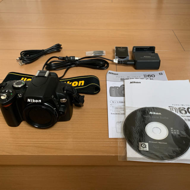 Nikon デジタル一眼レフカメラ ニコン D60 ボディのみの通販 by cooh's shop｜ニコンならラクマ