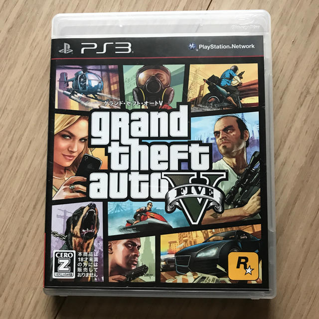 PlayStation3(プレイステーション3)のGrand Theft Auto V PS3版 エンタメ/ホビーのゲームソフト/ゲーム機本体(家庭用ゲームソフト)の商品写真