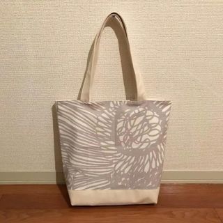 マリメッコ(marimekko)の菜の花様専用　マリメッコ トートバッグ ハンドメイド(トートバッグ)