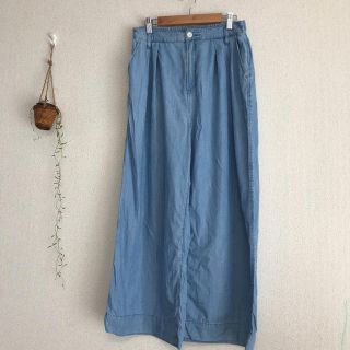 グローバルワーク(GLOBAL WORK)のグローバルワーク　ワイドパンツ　大きいサイズ(カジュアルパンツ)