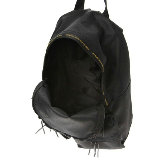 UNDERCOVER(アンダーカバー)の新品 UNDERCOVER アンダーカバー バックパック リュック 黒 zozo メンズのバッグ(バッグパック/リュック)の商品写真