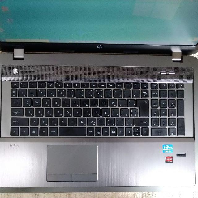 HP(ヒューレットパッカード)のHP ProBook 4740s 17インチ金属ボディー スマホ/家電/カメラのPC/タブレット(ノートPC)の商品写真