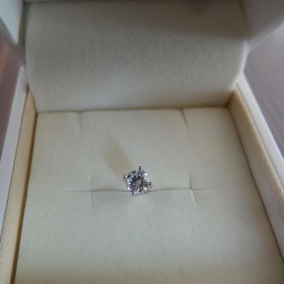 ヴァンドームアオヤマ(Vendome Aoyama)のダイヤピアス 片耳 プラチナ 0.19ct(ピアス)