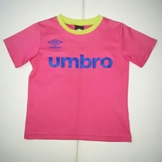 アンブロ(UMBRO)の💗umbroアンブロ💗サッカーゲームシャツピンク１２０cm💗(ウェア)