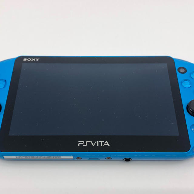 PlayStation Vita(プレイステーションヴィータ)のPlayStation Vita アクア・ブルー　ジャンク品 エンタメ/ホビーのゲームソフト/ゲーム機本体(携帯用ゲーム機本体)の商品写真